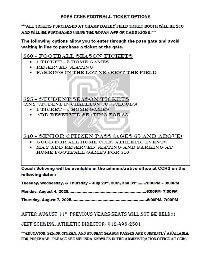 Ticket Info