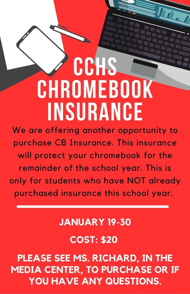 Chromebook Insurance Flyer