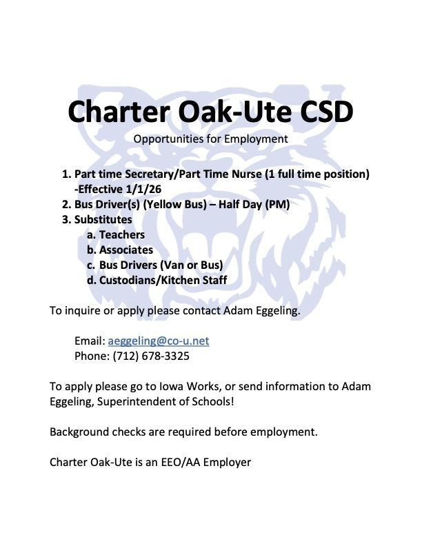 Employment Ad 10:3:25