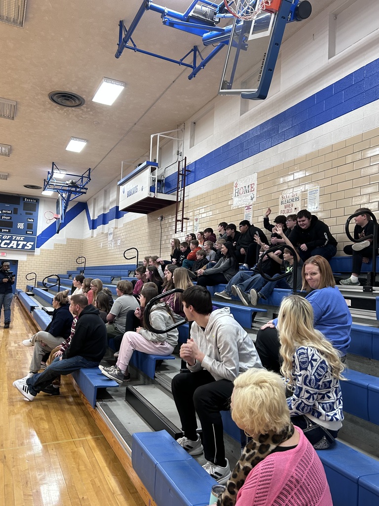 Our students listening to the speaker.