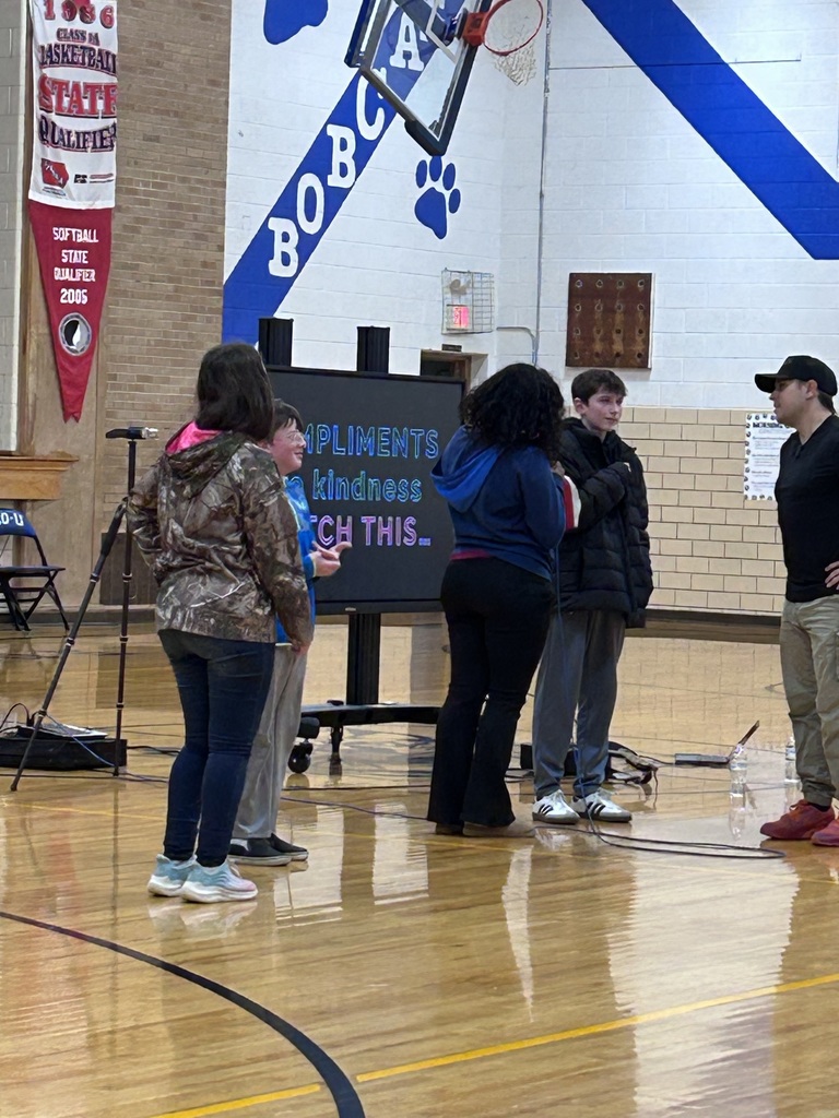 He asked for participants to help show kindness.