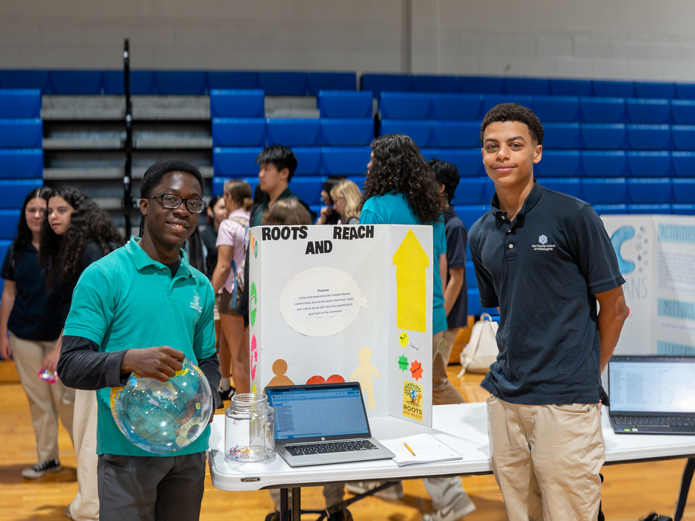 Open house students