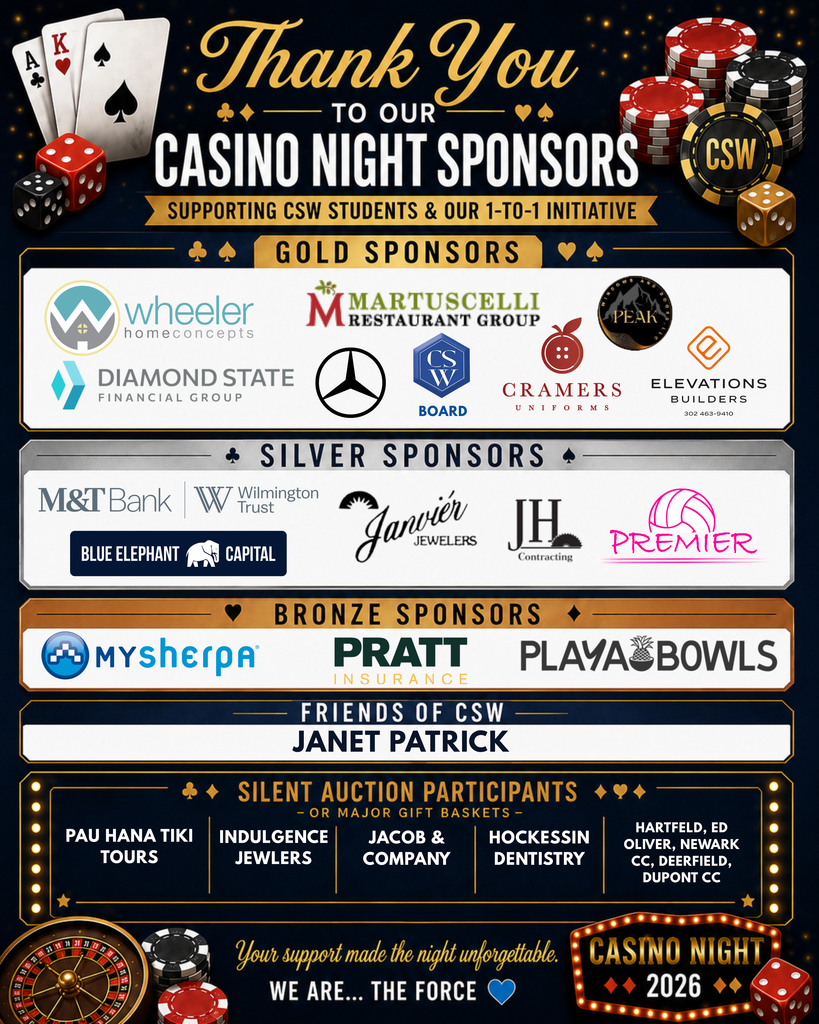 Casino Night Sponsors