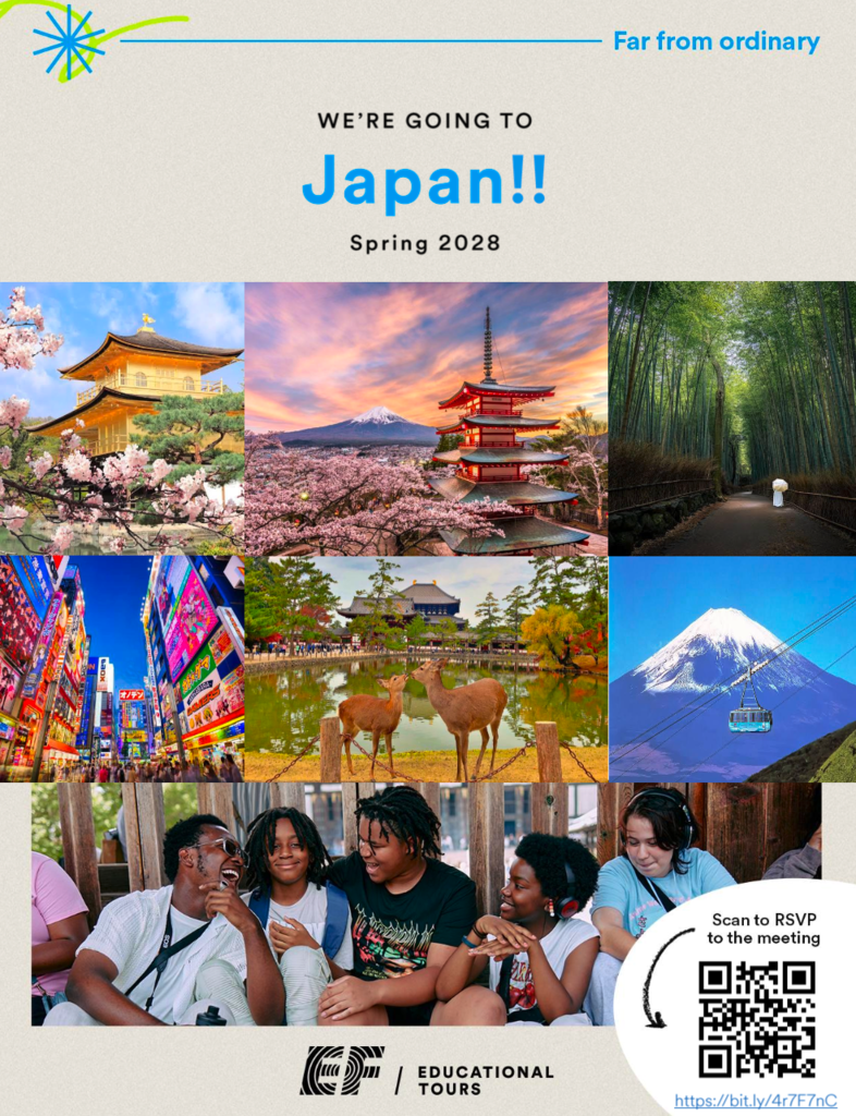 Japan Spring Break Flyer