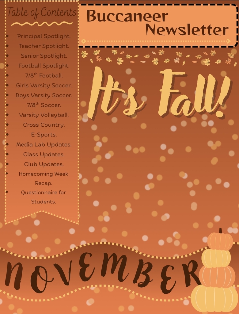 November Newsletter Cover