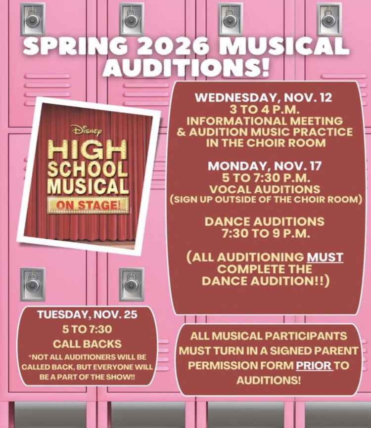 Spring Musical Auditions