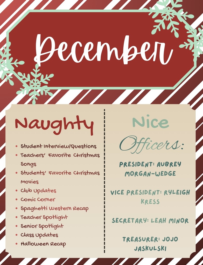 December Newsletter