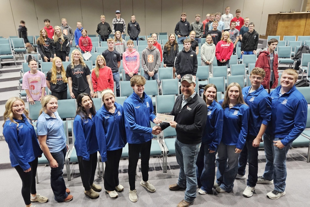FFA received donation from Veterinary Services and Zoetis