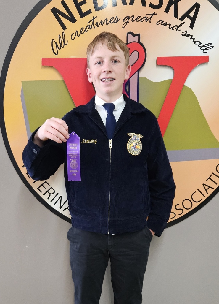 Luke Kuenning Dist. Champion Coop Speaker