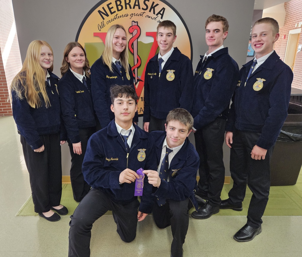 District Champion FFA Conduct of Meetings Team
