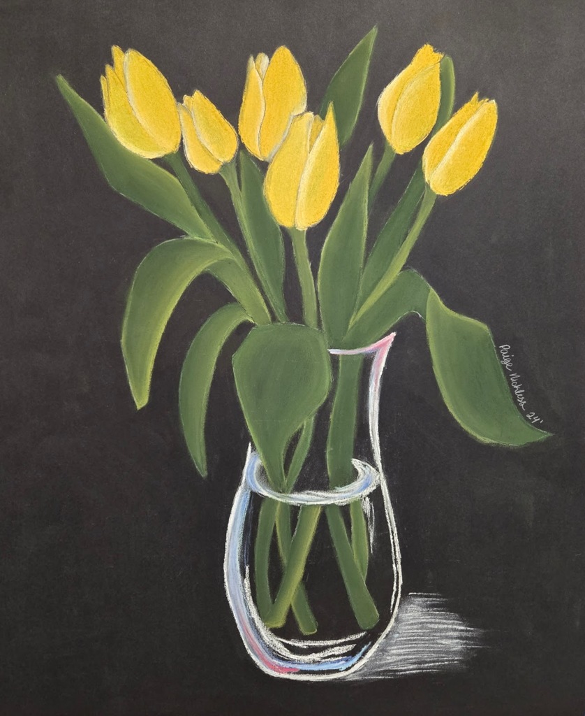 Tulips Chalk