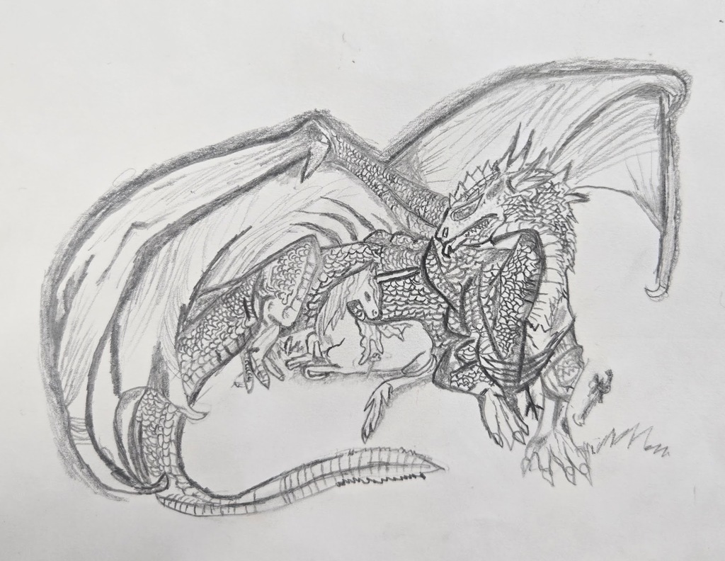 Dragon pencil