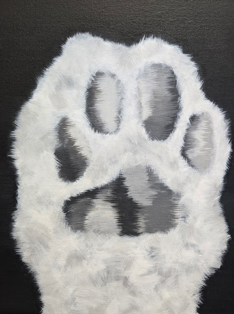 Kitty Paw Oil Paint