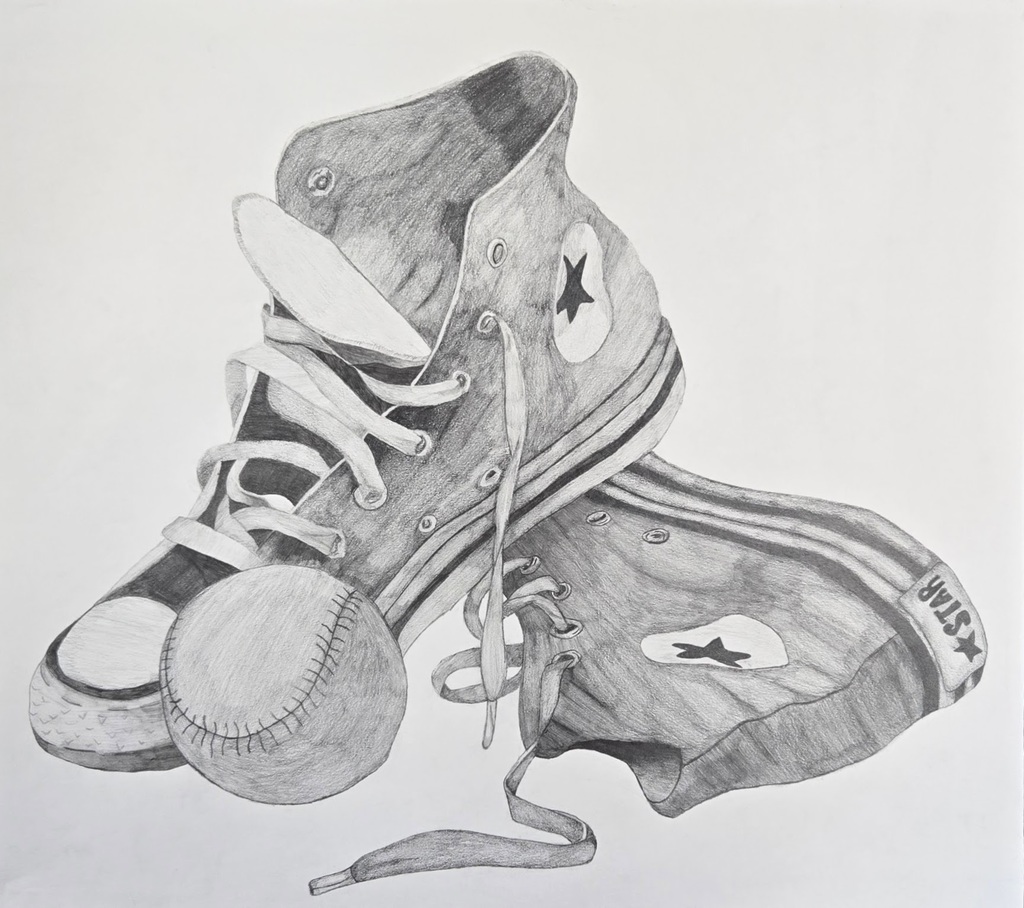 shoes pencil