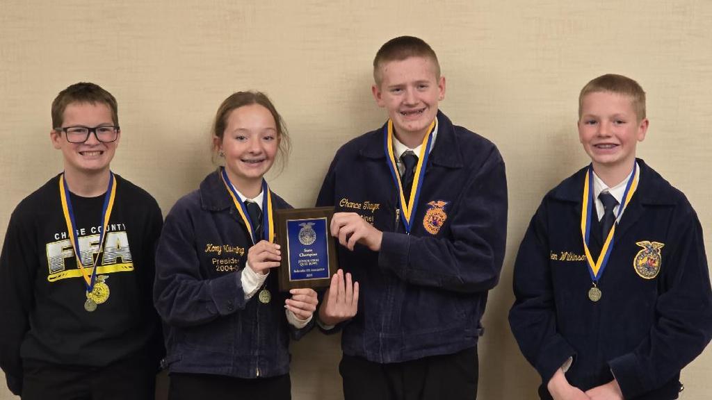 State Champion JH Quiz Bowl