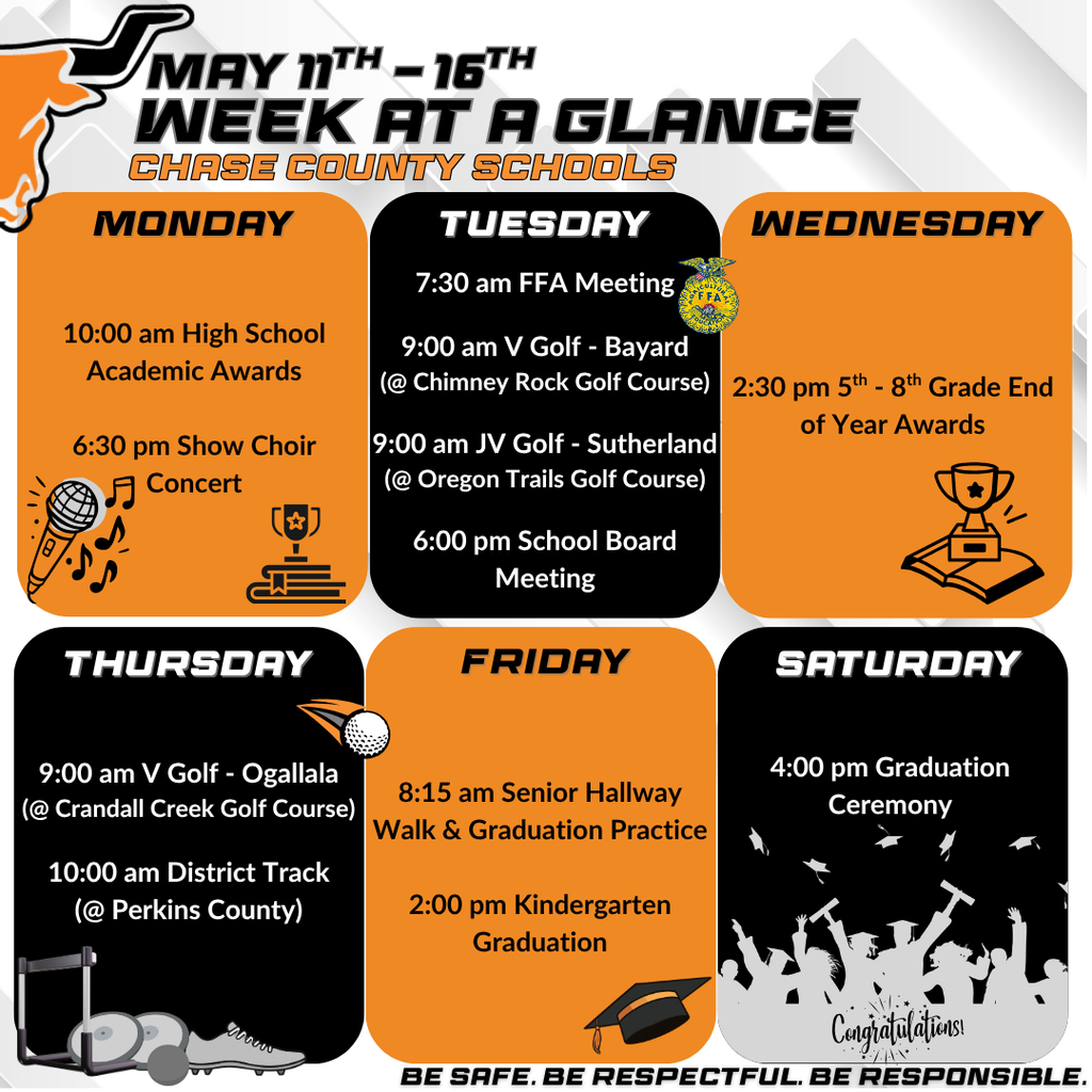 week at a glance