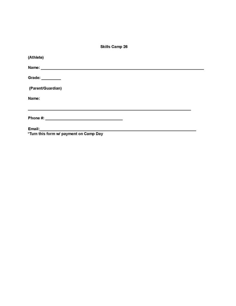 Camp Form 26