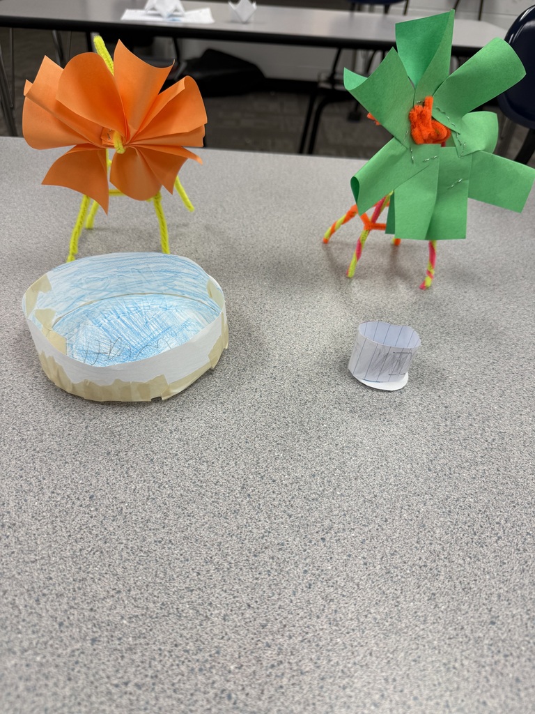 Student projects side-by-side