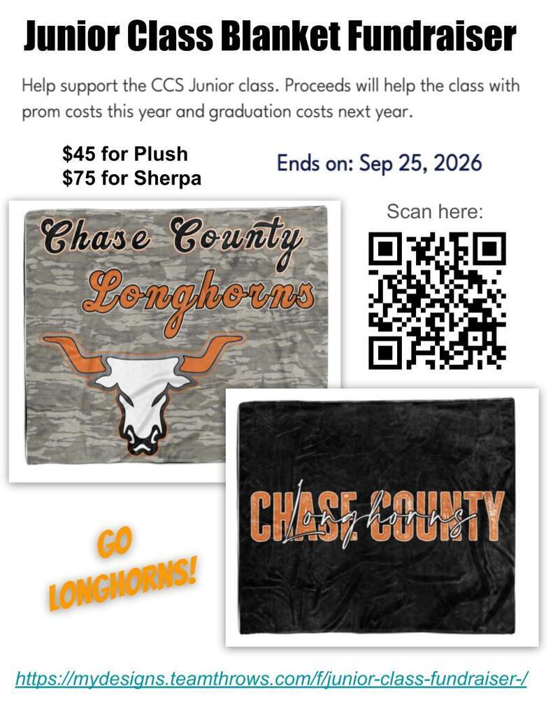 blanket fundraiser flyer