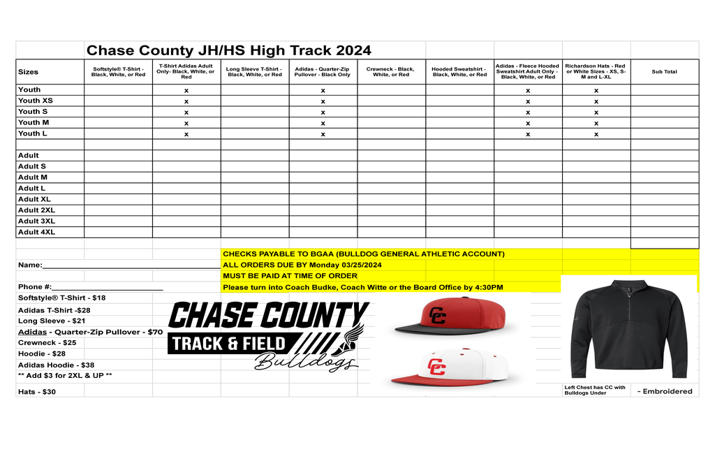 JH/HS Track