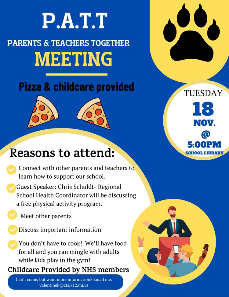 patt group meeting flyer