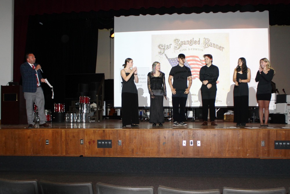 Mr. Kourt Introducing student choir