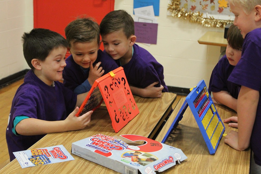 three boys playing game