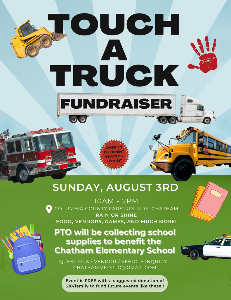 Touch a Truck flyer
