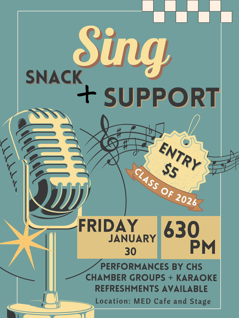 Sing Snack + support flyer