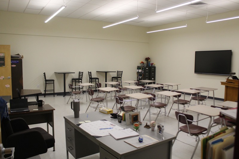 renovated classroom