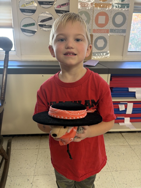 boy holding hedgehog toy