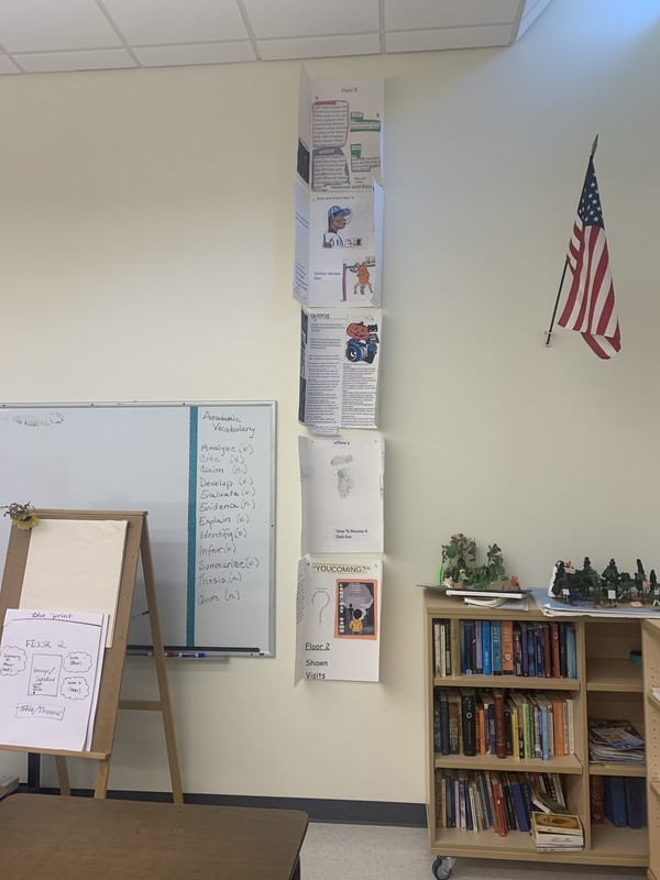 elevator made from paper