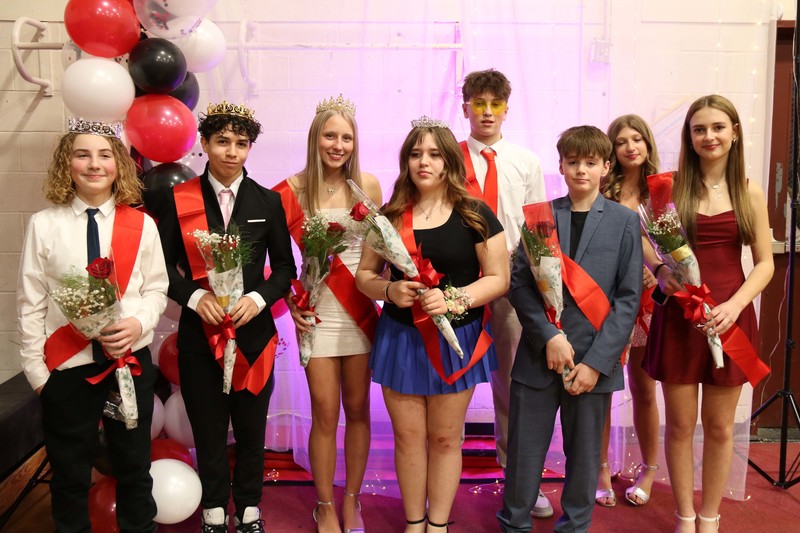 Queen of Hearts Dance full court