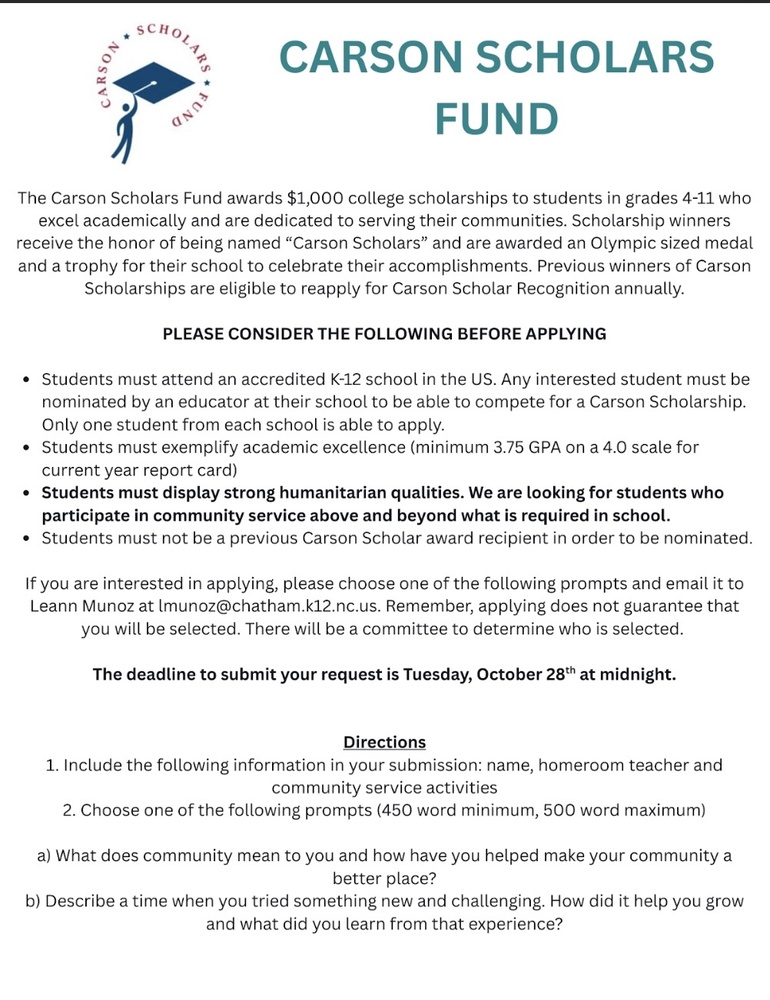 Carson Scholars Fund