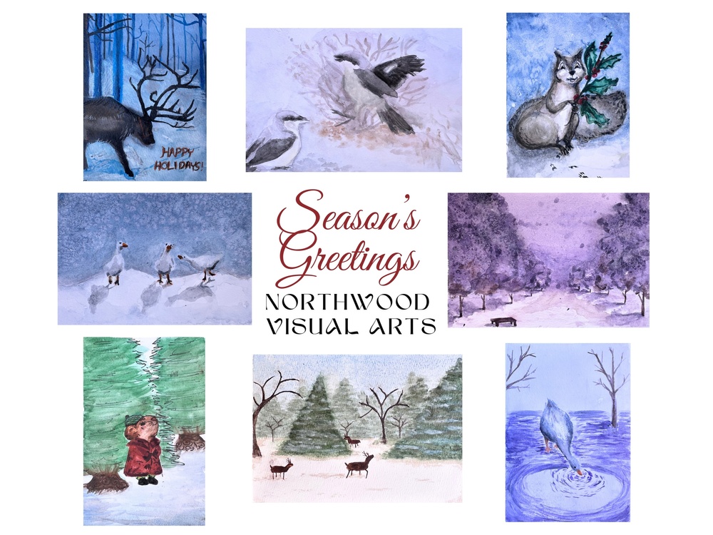 NHS Visual Arts Holiday collage