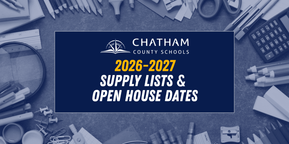 SUPPLY LIST OPEN HOUSE