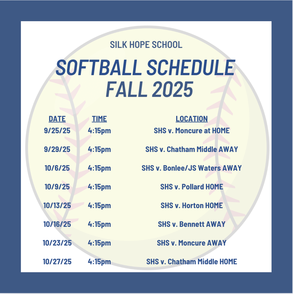 Come support our girls' softball team!