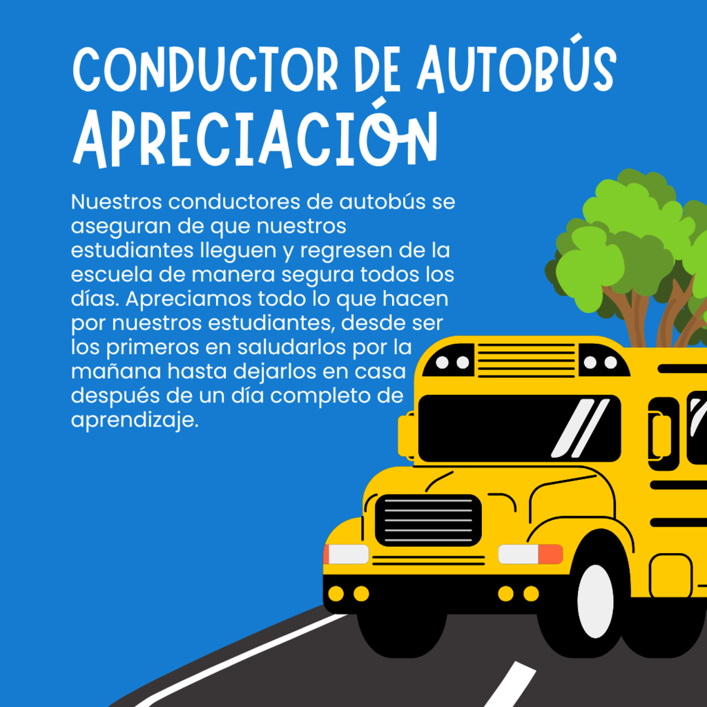 Bus Driver Appreciation
