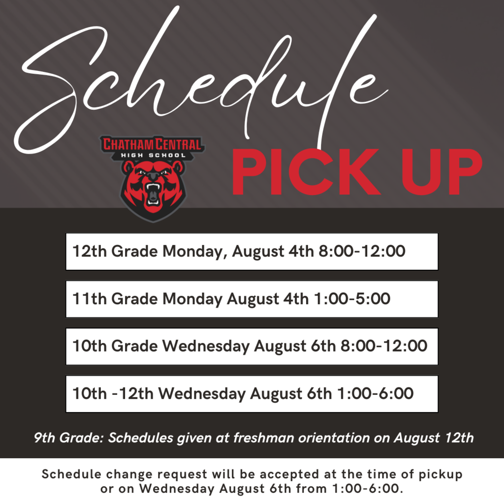 Schedule pickup 2025