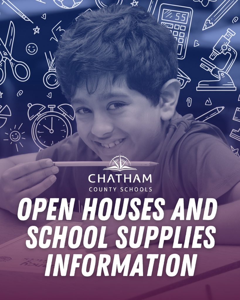 Open Houses and School Supplies Information