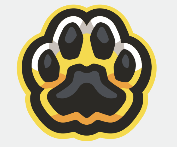 picture of a paw print