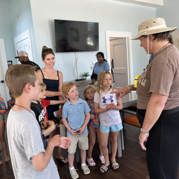 principal meeting students