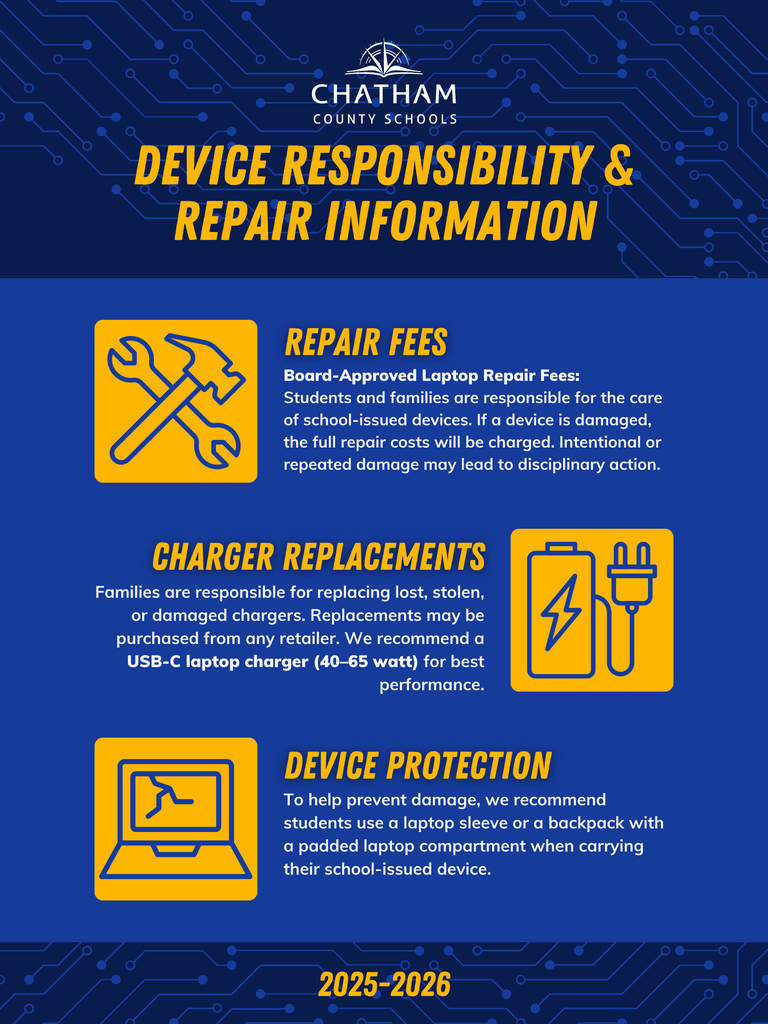 Device Responsibility Flyer - English