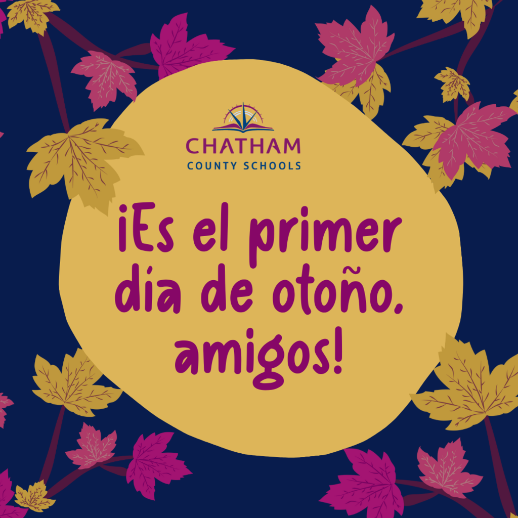 ¡Es el primer día de otoño, amigos!