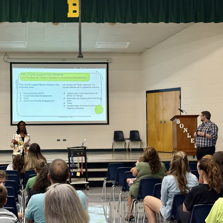 Back to school night