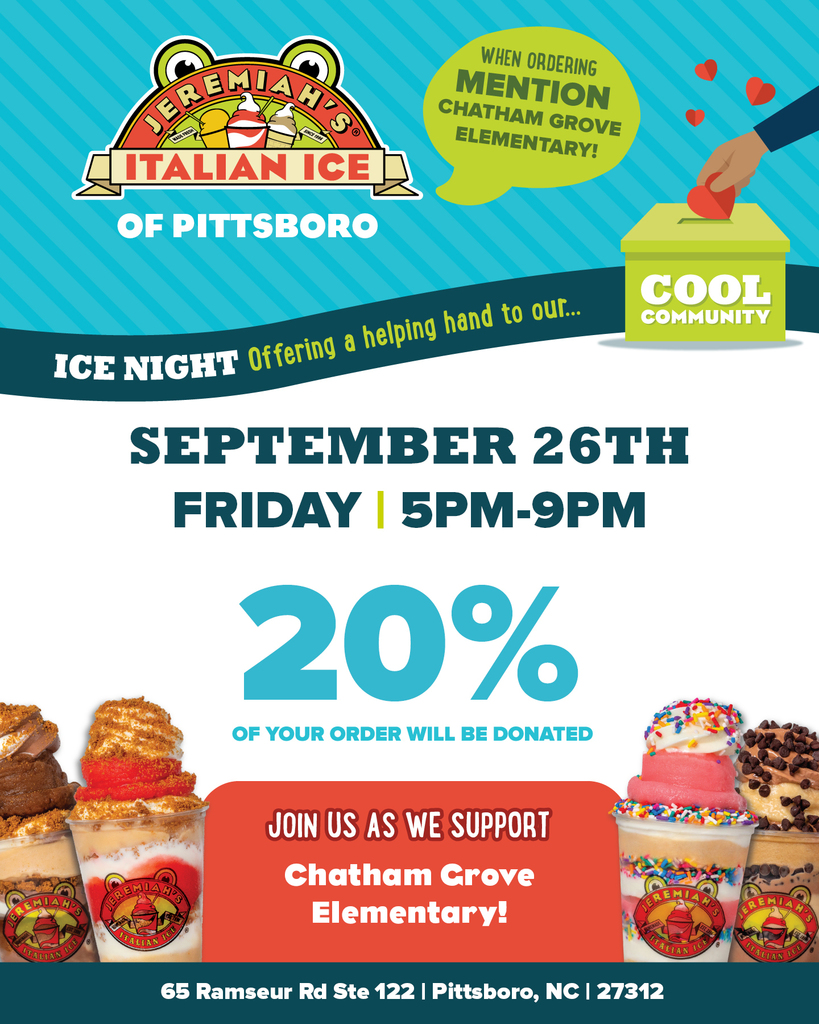 Jeremiah's Italian Ice Night