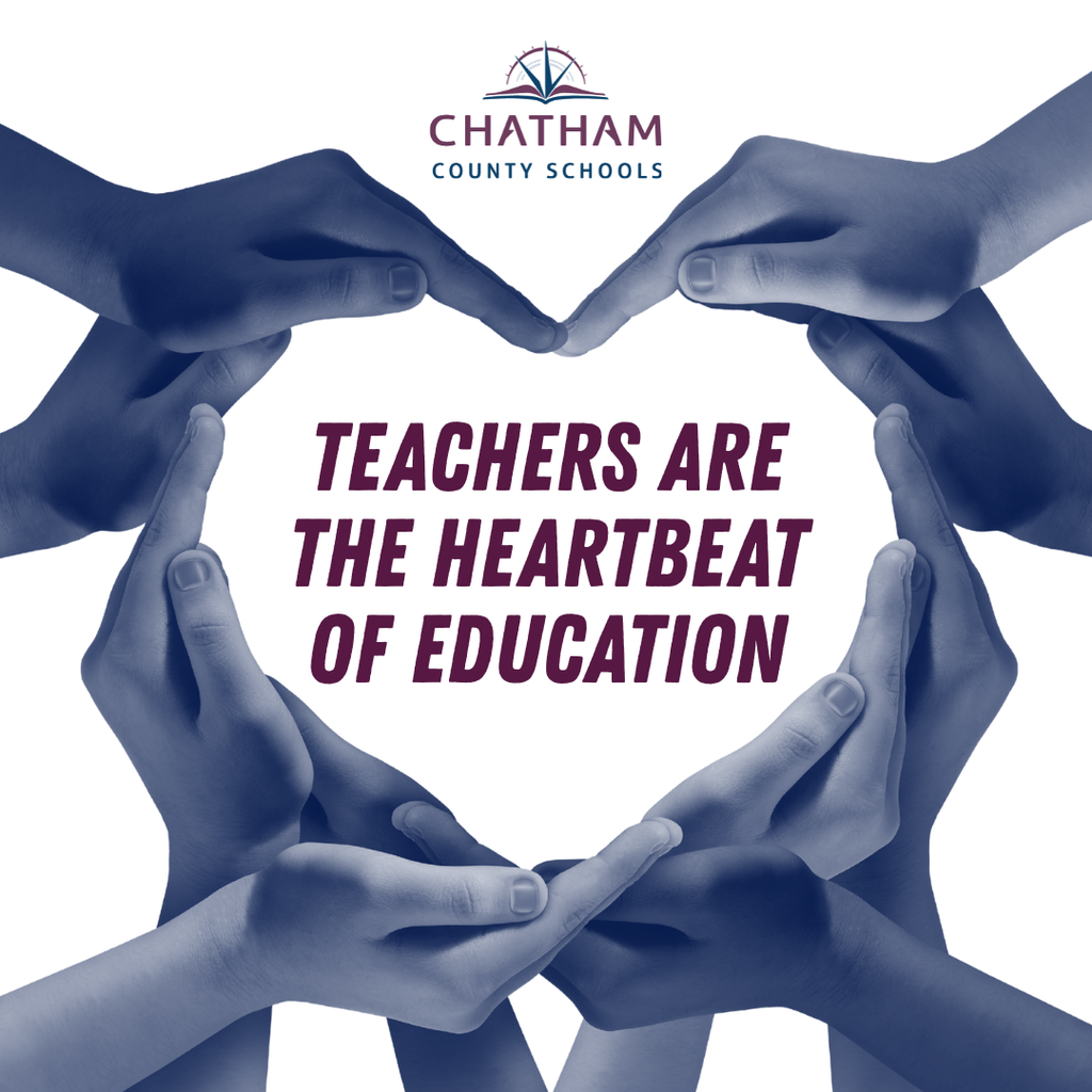 Happy WorldTeachersDay! 🍎 CCS teachers, your dedication and heart elevate our students and community, today and every day. Thank you! #OneChatham #ElevateChatham