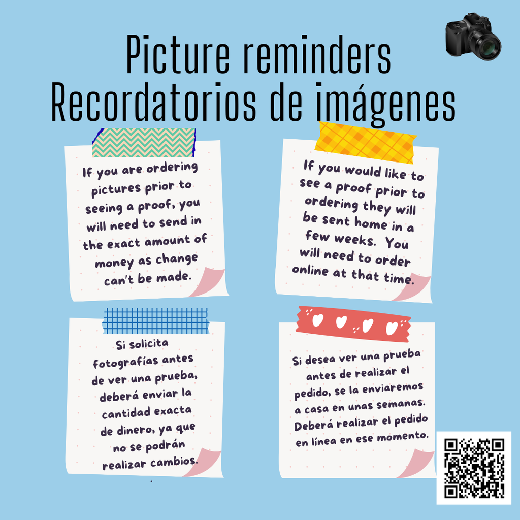 Picture Day Reminders