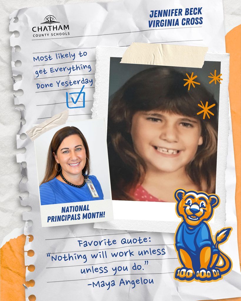 Jennifer Beck Principals month