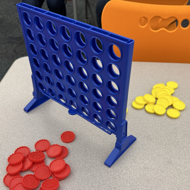 four in a row game waiting to be played